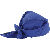 Chill-Its&reg; 6710CT Cooling Triangle Hats, Blue Absolute Business Supply