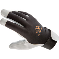 Anti-Vibration Air Glove&reg;, Size Medium, Pearl Leather Palm Absolute Business Supply