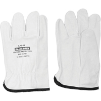 Salisbury  Leather Protector Gloves, Size 7, 10" L Absolute Business Supply