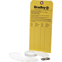 Recharge pour trousse d'inspection de douche oculaire portative Absolute Business Supply