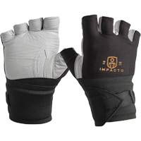 Anti-Vibration Gloves- Left, Size Small, Grain Leather Palm Absolute Business Supply