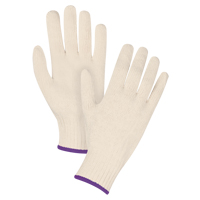 Standard-Duty String Knit Gloves, Poly/Cotton, 7 Gauge, X-Small Absolute Business Supply