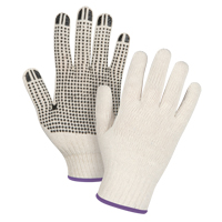 Gants tricot&eacute;s de poids lourd, Poly/coton, Un c&ocirc;t&eacute;, Calibre 7, T-petit Absolute Business Supply