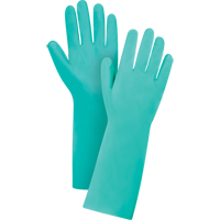Gants r&eacute;sistants aux produits chimiques &agrave; prise en losange, Taille 8, 13" lo, Nitrile, 22 mils Absolute Business Supply