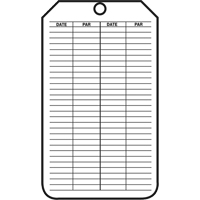 &eacute;tiquettes de s&eacute;curit&eacute; d'inspection et de contr&ocirc;le de l'&eacute;tat de l'&eacute;quipement, Papier cartonn&eacute;, 3-1/8" la x 5-7/8" h, Français Absolute Business Supply