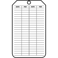 &eacute;tiquettes de s&eacute;curit&eacute; d'inspection et de contr&ocirc;le de l'&eacute;tat de l'&eacute;quipement, Papier cartonn&eacute;, 3-1/8" la x 5-7/8" h, Français Absolute Business Supply