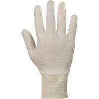 Superior&reg; ML80K Knit Gloves, One Size, White, Unlined, Knit Wrist Absolute Business Supply