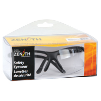Lunettes de s&eacute;curit&eacute; s&eacute;rie Z1800 avec verres de lecture, Anti-&eacute;gratignures, Transparent, Dioptrie 1,0 Absolute Business Supply