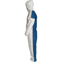 Combinaisons avec capuchon, 4T-Grand, Bleu/Blanc, Tyvek 400 D Absolute Business Supply