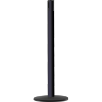 Syst&egrave;me Advance TensaBarrier - Poteau r&eacute;cepteur, Hauteur de 36", Noir Absolute Business Supply