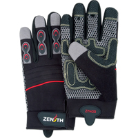 ZM400 Premium Mechanic's Gloves, Synthetic Palm, Size Medium Absolute Business Supply
