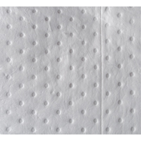 Premium Bonded Sorbent Pads, Oil Only, 15" x 17", 8 gal. Absorbancy Absolute Business Supply