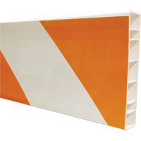 Panneau en T pour barri&egrave;re en A PLASTX Absolute Business Supply