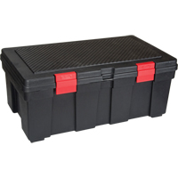 Water Resistant Storage Container, 33" W x 19" D x 13" H, Black Absolute Business Supply