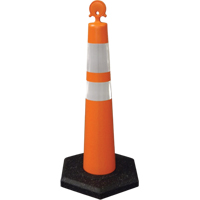Channelizer Cone, 42" High, Orange Absolute Business Supply