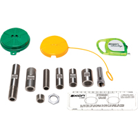 Axion Advantage&reg; Eye/Face Wash Upgrade Kit with Green ABS Plastic Eye/Face Wash Head Absolute Business Supply