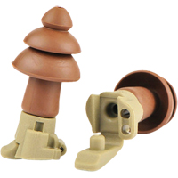 Bouchons d'oreilles BattlePlugs Impulse, Sans cordon, Paire - Boîtier en plastique, 24 dB NRR, Grand Absolute Business Supply