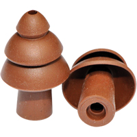 Embouts de rechange pour bouchons d'oreilles BattlePlugs, Sans cordon, Vrac - Sac en poly, 24 dB NRR, Grand Absolute Business Supply