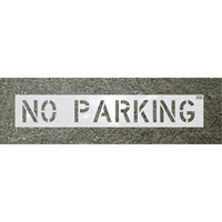 Parking Lot Stencils, Pictogram, 4" x 3" Absolute Business Supply