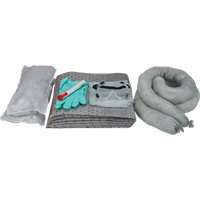 10-Gallon Vehicle Spill Replacement Kit, Universal Absolute Business Supply