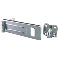 Moraillon de s&eacute;curit&eacute; g&eacute;n&eacute;rale en acier tremp&eacute;, Argent Absolute Business Supply