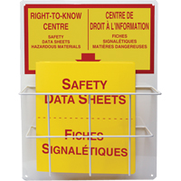 Basket Style Centre Boards, English & French, Binders Included Absolute Business Supply