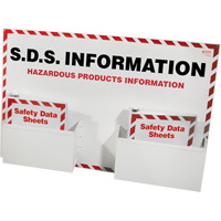 MSDS or SDS Information Centres, English, Binders Included Absolute Business Supply