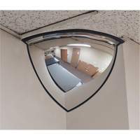 90° Dome Mirror, Quarter Dome, Open Top, 20" Diameter Absolute Business Supply