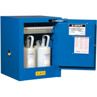 Armoires de comptoir doubl&eacute;es pour rangement de mati&egrave;res dangereuses Chem-Cor, 4 gal., 17" x 22" x 17" Absolute Business Supply