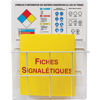 Haz-Mat Basket Style Centre Boards, French, Binders Included Absolute Business Supply