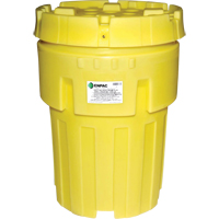 Envirosalv Poly Salvage Drum Plus, 95 US gal., Stationary Absolute Business Supply