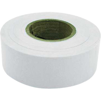 Rubans pour signalisation, 1,2" la x 300' lo, Blanc Absolute Business Supply
