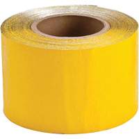 Ruban de marquage temporaire pour la chauss&eacute;e, 4" x 150', Vinyle, Jaune Absolute Business Supply