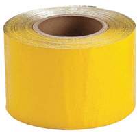 Temporary Pavement Marking Tape, 4" x 150', Vinyl, Yellow Absolute Business Supply