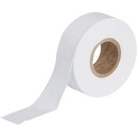 Flagging Tape, 1.188" W x 300' L, White Absolute Business Supply