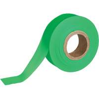 Flagging Tape, 1.188" W x 150' L, Fluorescent Green Absolute Business Supply