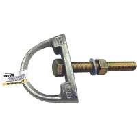 Miller&reg; Anchorage Connector with Hardware, D-Ring, Permanent Use Absolute Business Supply