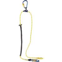 Pole Climber's Adjustable Rope Positioning Lanyard, 1 Legs, 8', CSA Class F, Nylon Absolute Business Supply