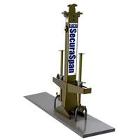 SecuraSpan Pour-in-Place/Fasten-in-Place HLL Stanchion Absolute Business Supply