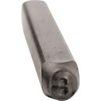 Individual Standard General Purpose Steel Hand Stamp Pieces, # 8, 3/32" Absolute Business Supply