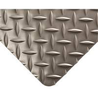 Mat No.385, Runner, 2' x 75' x 3/16", Grey Absolute Business Supply