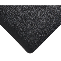Tapis Deluxe Soft Step No 444, Rugueux, 3' x 5' x 5/8", Noir, &eacute;ponge en PVC Absolute Business Supply