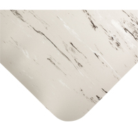 Tile-Top Select Anti-Microbial Mats No.494, Smooth, 2' x 10' x 1/2", Grey, PVC Absolute Business Supply