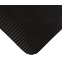 Double Duty Switchboard Mats No.720, Corrugated, 3' x 10' x 5/8", Black, PVC Absolute Business Supply