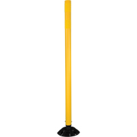 D&eacute;lin&eacute;ateur r&eacute;sistant aux impacts, 48" h, Jaune Absolute Business Supply