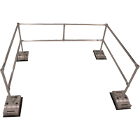 Syst&egrave;me RoofGuard classique - Trousses emball&eacute;es, Aluminium, 72" la x 108" lo x 42" ha Absolute Business Supply