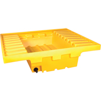 Contenant de confinement Ultra-Rack Sump, 51,5'' lo x 51,5'' la x 12" ha, 66 gal. US Capacit&eacute; Absolute Business Supply