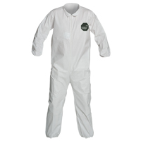 ProShield&reg; 50 Coveralls, Small, White, Microporous Absolute Business Supply