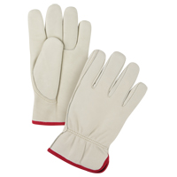 Gants de conducteur de premi&egrave;re qualit&eacute;, Petit, Paume en Cuir fleur de vache Absolute Business Supply
