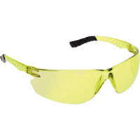 Dynamic Firebird Safety Glasses, Amber Lens, Anti-Scratch/Anti-Static, ANSI Z87+/Meets/Exceeds CSA Z94.3 Absolute Business Supply